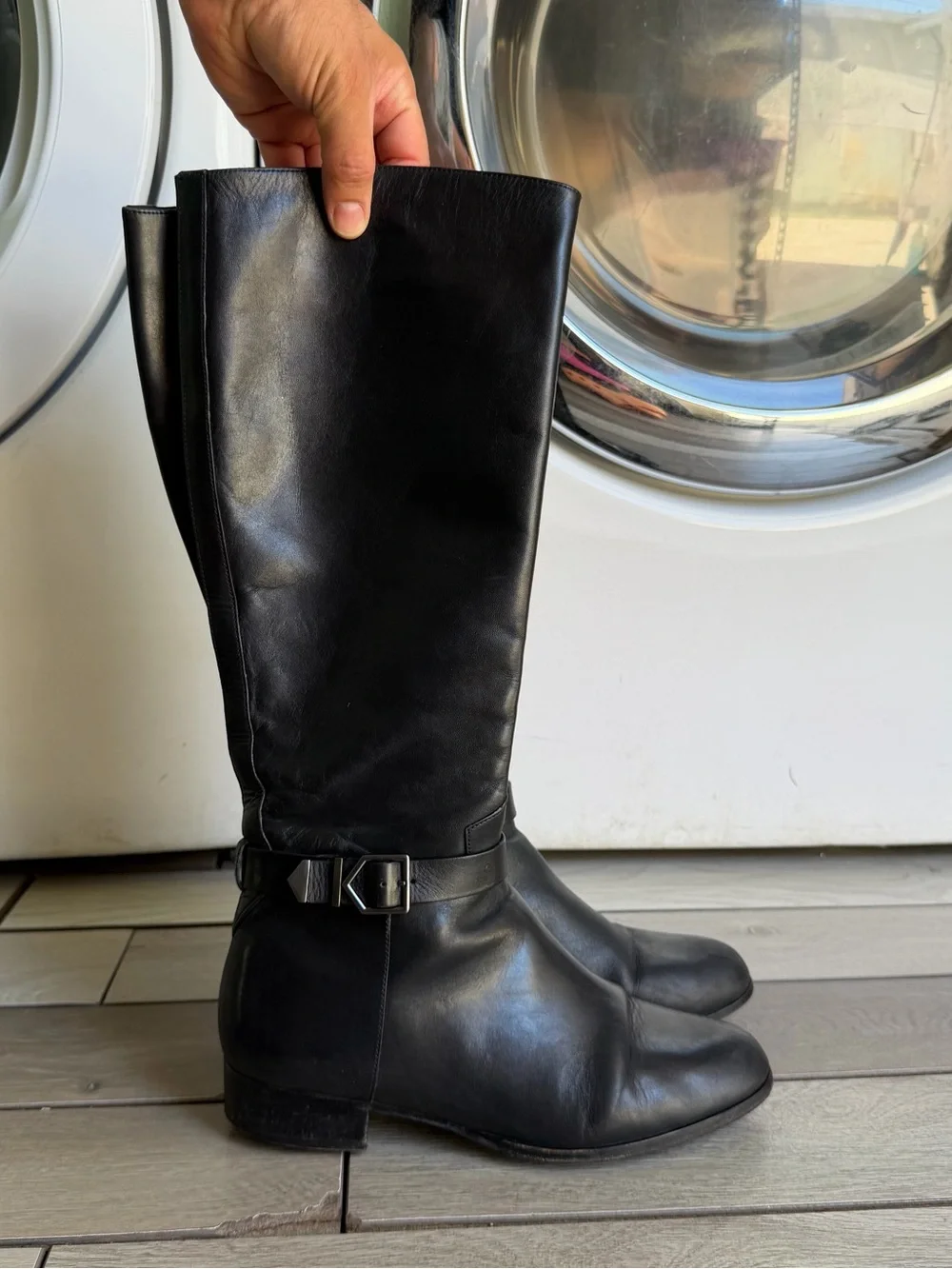 Via Spiga knee-high leather boots - Women’s